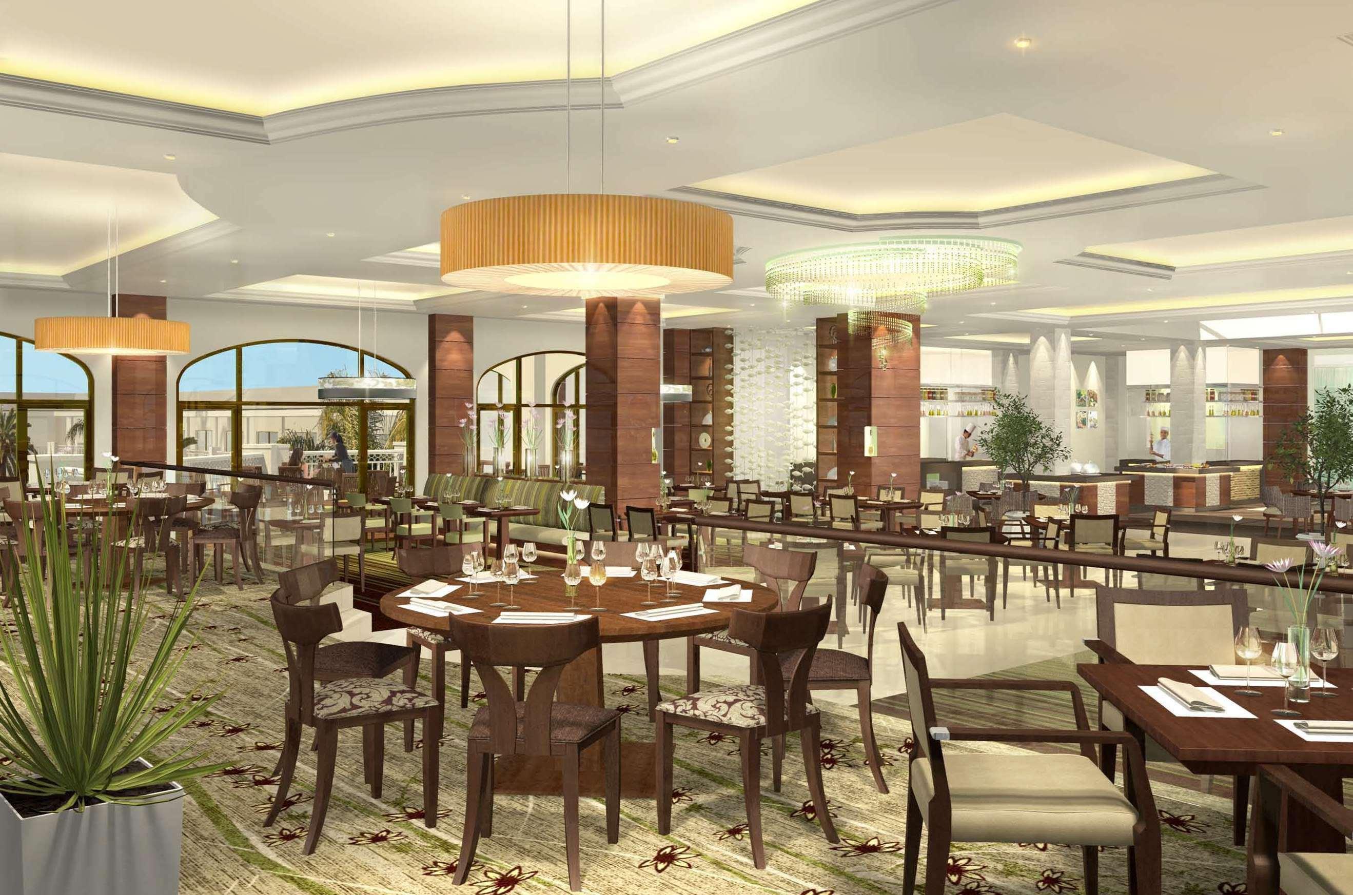 Hilton Alexandria King'S Ranch Hotel King Mariout Exterior foto The restaurant